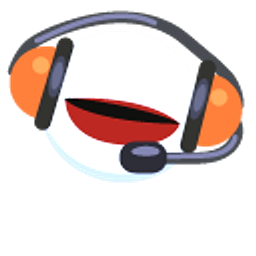 31 Minutos Juanín Juan Harry Orange Headphones Hand Cursor
