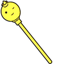 Adventure Time King of Ooo and Scepter Yellow Arrow Cursor
