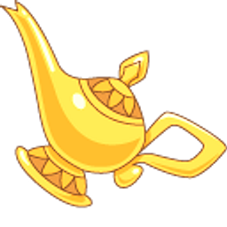 Aladdin Lamp and Genie Arrow Cursor
