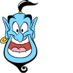 Aladdin Lamp and Genie Hand Cursor