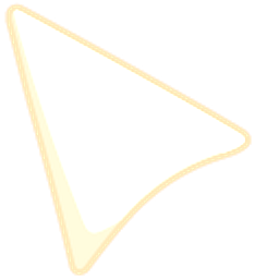Almond White Arrow Cursor