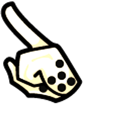 Among Us Banana Bubble Tea Character Yellow Arrow Cursor