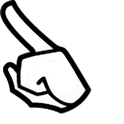 Among Us Drink White Character Arrow Cursor