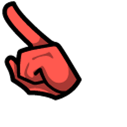 Among Us Lilo and Stitch Lilo Orange Character Red Arrow Cursor