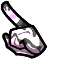 Among Us Pink Camouflage Character Pink Arrow Cursor
