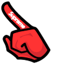 Among Us Red Supreme Character Arrow Cursor