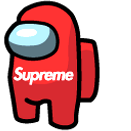 Among Us Red Supreme Character Hand Cursor