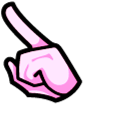 Among Us Robot Pink Character Arrow Cursor