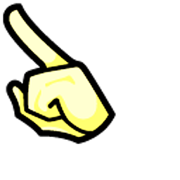 Among Us Yellow Character Banana Arrow Cursor