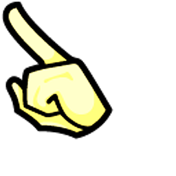 Among Us Yellow Egg Character Arrow Cursor