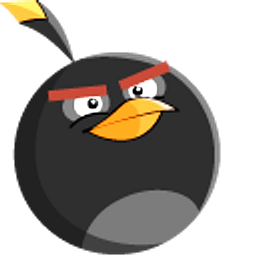Angry Birds Chuck and Bomb Black Bird Hand Cursor