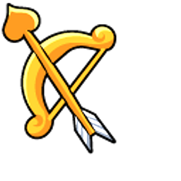 Angry Birds Cupid Pig Yellow Arrow Cursor