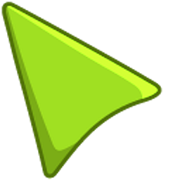 Apple Green Arrow Cursor