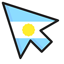 Argentina Flag Arrow Cursor