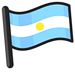 Argentina Flag Hand Cursor