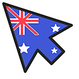 Australia Flag Arrow Cursor