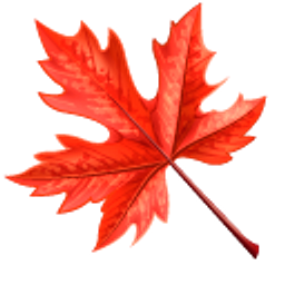 Autumn Red Maple Leaf and Chestnut Arrow Cursor