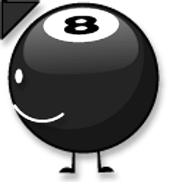 Battle for Dream 8-Ball Black Arrow Cursor