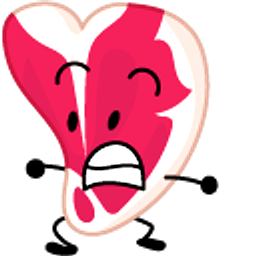 Battle for Dream Island Jordan Red Hand Cursor