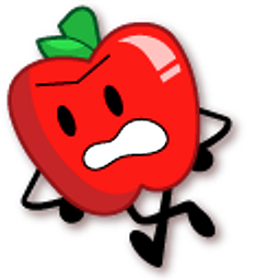 Battle for Dream Island Red Apple Red Arrow Cursor