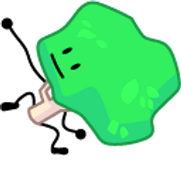 Battle for Dream Island Tree Green Arrow Cursor