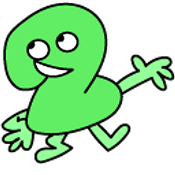 Battle for Dream Island Two Green Arrow Cursor