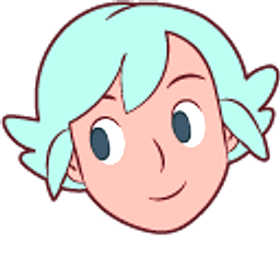 Bee and PuppyCat Cas Wizard and Peach Bread Blue Hand Cursor