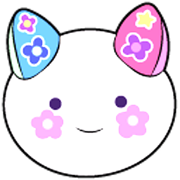 Bee and PuppyCat Moully and Rolling Pin Pink White Blue Hand Cursor