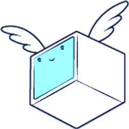 Bee and PuppyCat Temp-Bot White Blue Arrow Cursor
