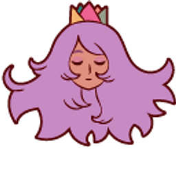 Bee and PuppyCat Violet Purple Hand Cursor