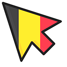 Belgium Flag Arrow Cursor