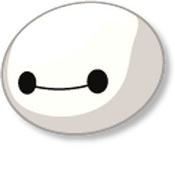 Big Hero 6 Baymax White Hand Cursor