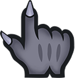 Black Panther Hand Hand Cursor