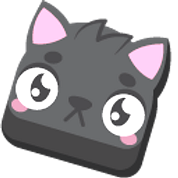 Blooket Kitten Blue Hand Cursor