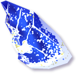 Blue Lazurite Crystal Arrow Cursor