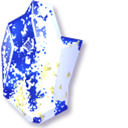 Blue Lazurite Crystal Hand Cursor