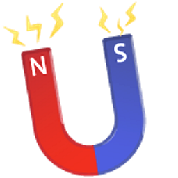 Blue-Red Magnet Arrow Cursor