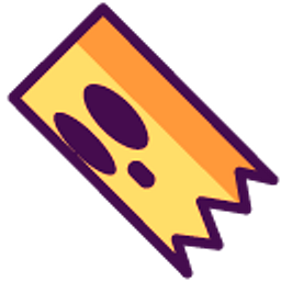 Boom Slingers Mr. Paperbag Orange Arrow Cursor