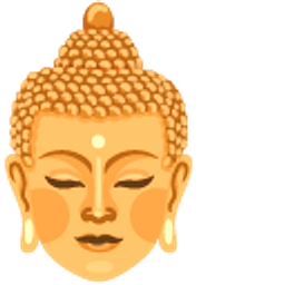 Buddha and Lotus Gold Hand Cursor