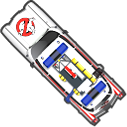 Cadillac Miller-Meteor 1959 Ecto-1 Ghostbusters Arrow Cursor