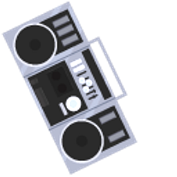 Camp Camp Dolph and Boom Box Grey Arrow Cursor