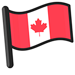 Canada Flag Hand Cursor
