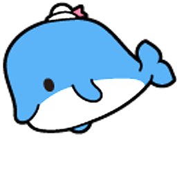 Captain Willy the Whale and Yellow Squid Blue Hand Cursor