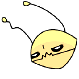 Castle Crashers Alien Prisoner Yellow Hand Cursor
