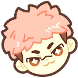 Chibi Cute Jujutsu Kaisen Yuji Itadori Pink Arrow Cursor