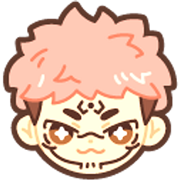 Chibi Cute Jujutsu Kaisen Yuji Itadori Pink Hand Cursor