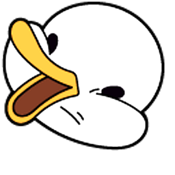 Chikn Nuggit Angelic Duck White Arrow Cursor