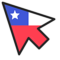 Chile Flag Arrow Cursor
