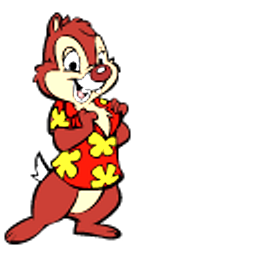 Chip n Dale Hand Cursor