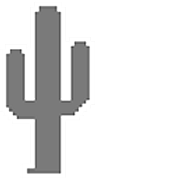 Chrome Dino T-Rex Hand Cursor